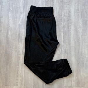 New York & Company Black Elastic Waist Pants-Large
